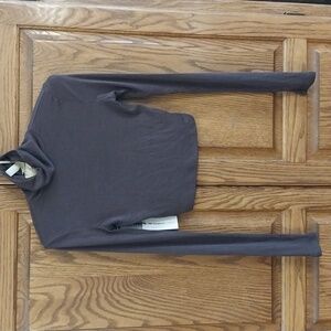 Aritzia TNA Sunday Best NWT Size XS Cropped Turtleneck Top Long Sleeve Brown